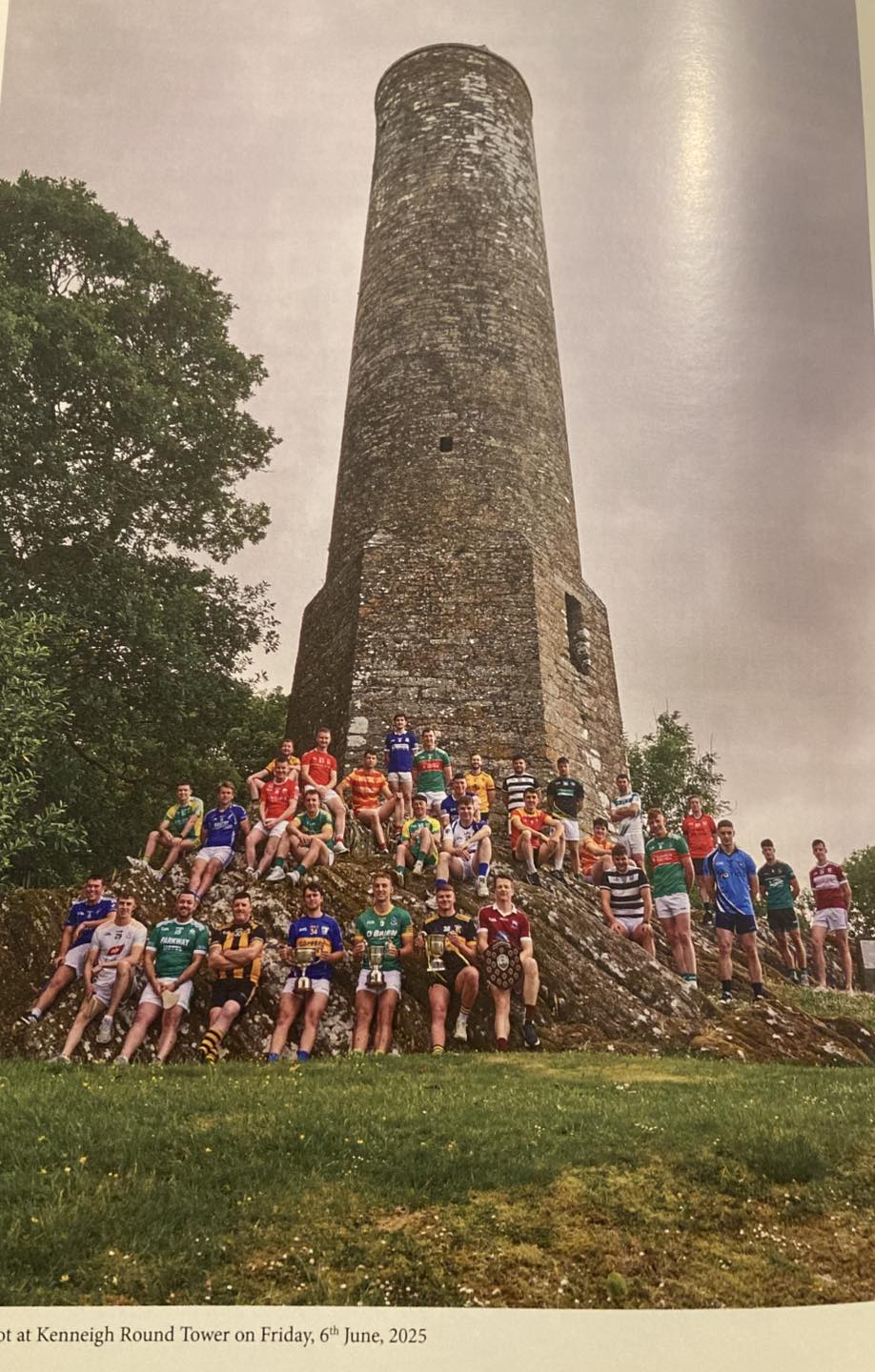 All 26 Clubs pictured at Kenniegh Round Tower